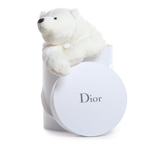 baby dior teddy comforter|Dior plush toys.